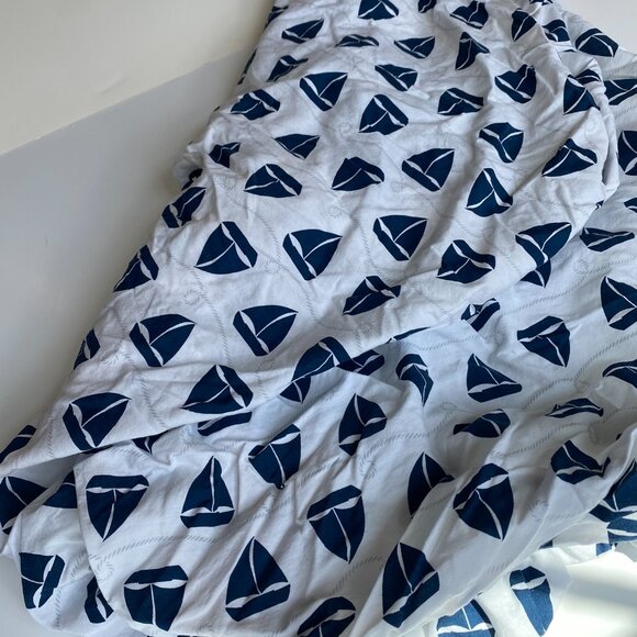 5 / $10 Bundle | Nautical Kids Sailboat Fitted Crib Sheet - Picture 3 of 3